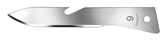 OR-Klingen Fig. 9, 10 Stück OR-Klingen Fig. 9, 10 Stück