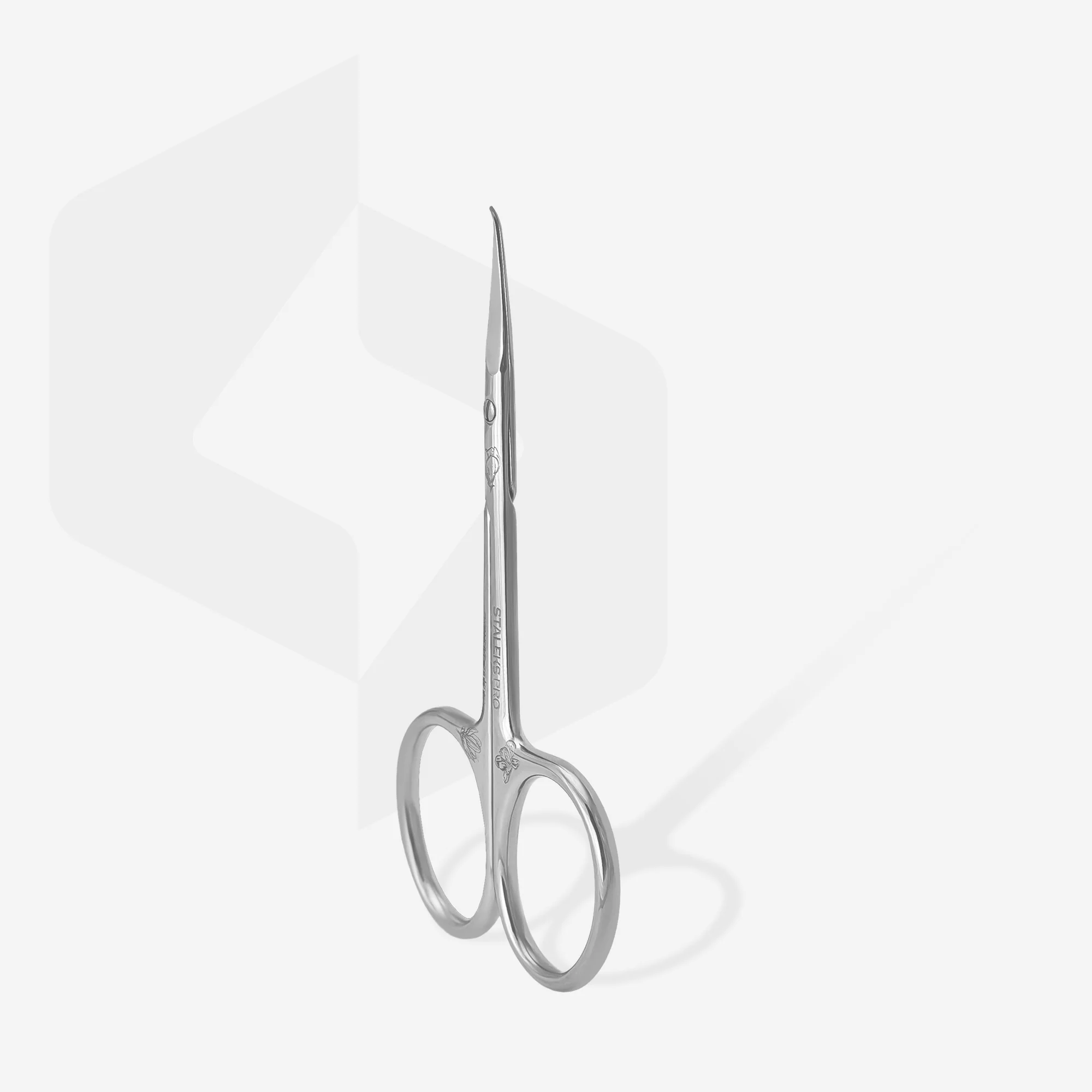 STALEKS Professionelle Nagelhautschere Mit Haken EXCLUSIVE 23 Typ 2 (Magnolia)