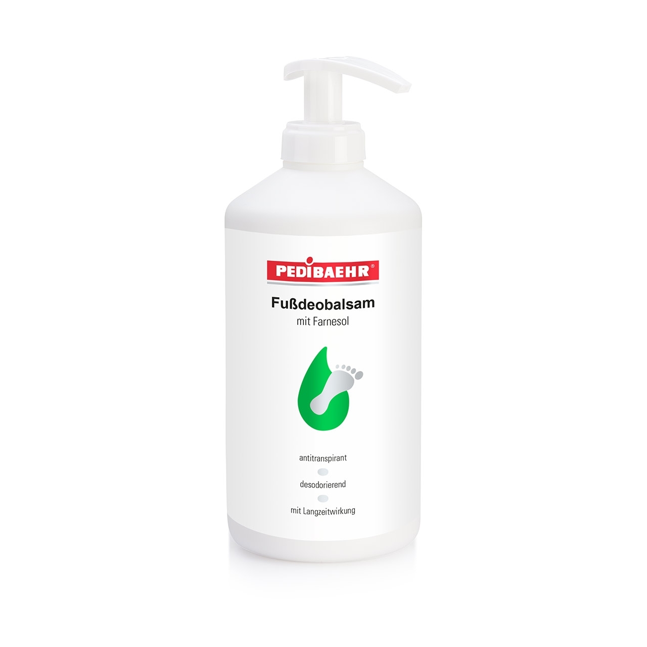 PEDIBAEHR Fußdeobalsam mit Farnesol 500 ml