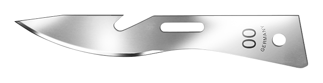 OR-Klingen Fig. 00 sterilverpackt, 100 Stück OR-Klingen Fig. 00 sterilverpackt, 100 Stück