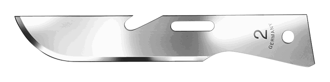 OR-Klingen Fig. 2, 100 Stück OR-Klingen Fig. 2, 100 Stück