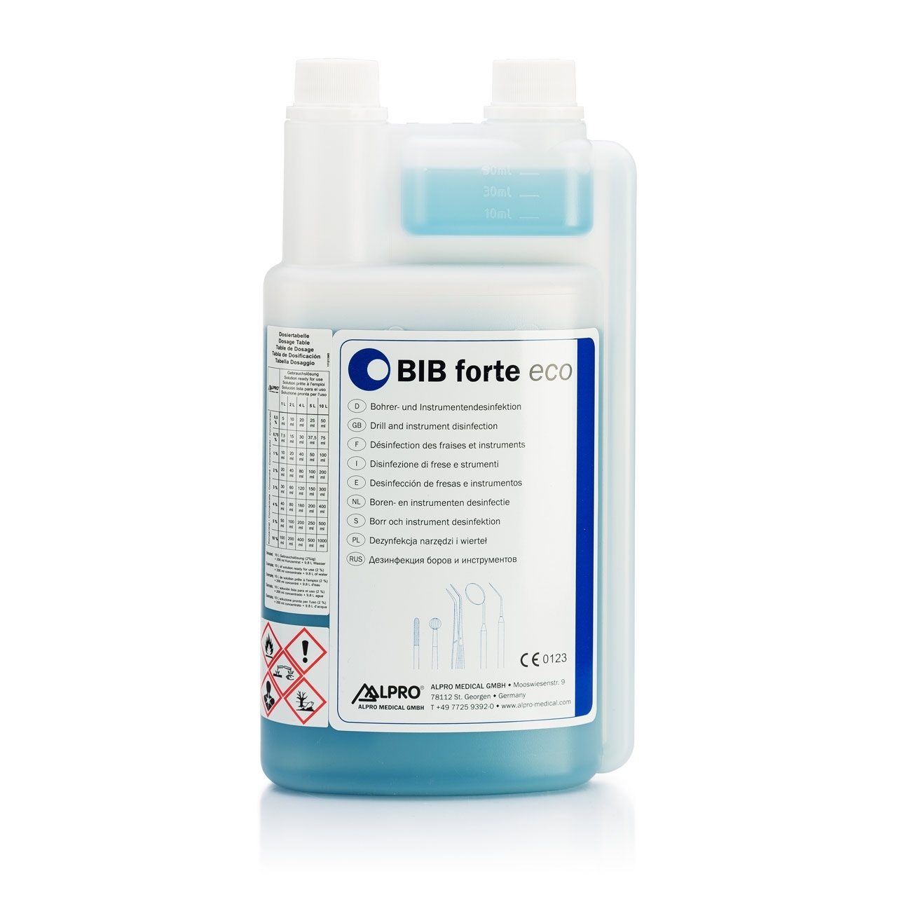 ALPRO BIB forte eco für medizinische Instrumente 1000 ml
