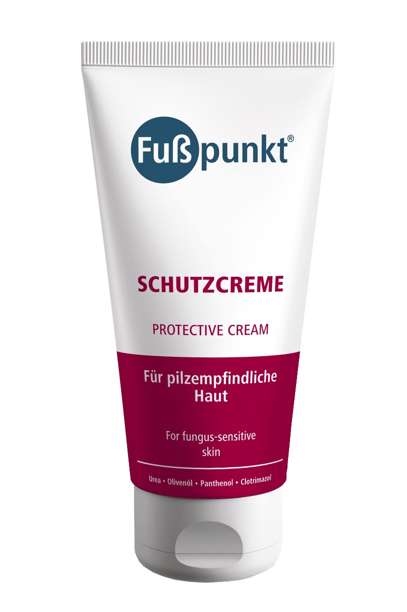 Fußpunkt Schutzcreme Pilzempfindliche Haut 125 ml